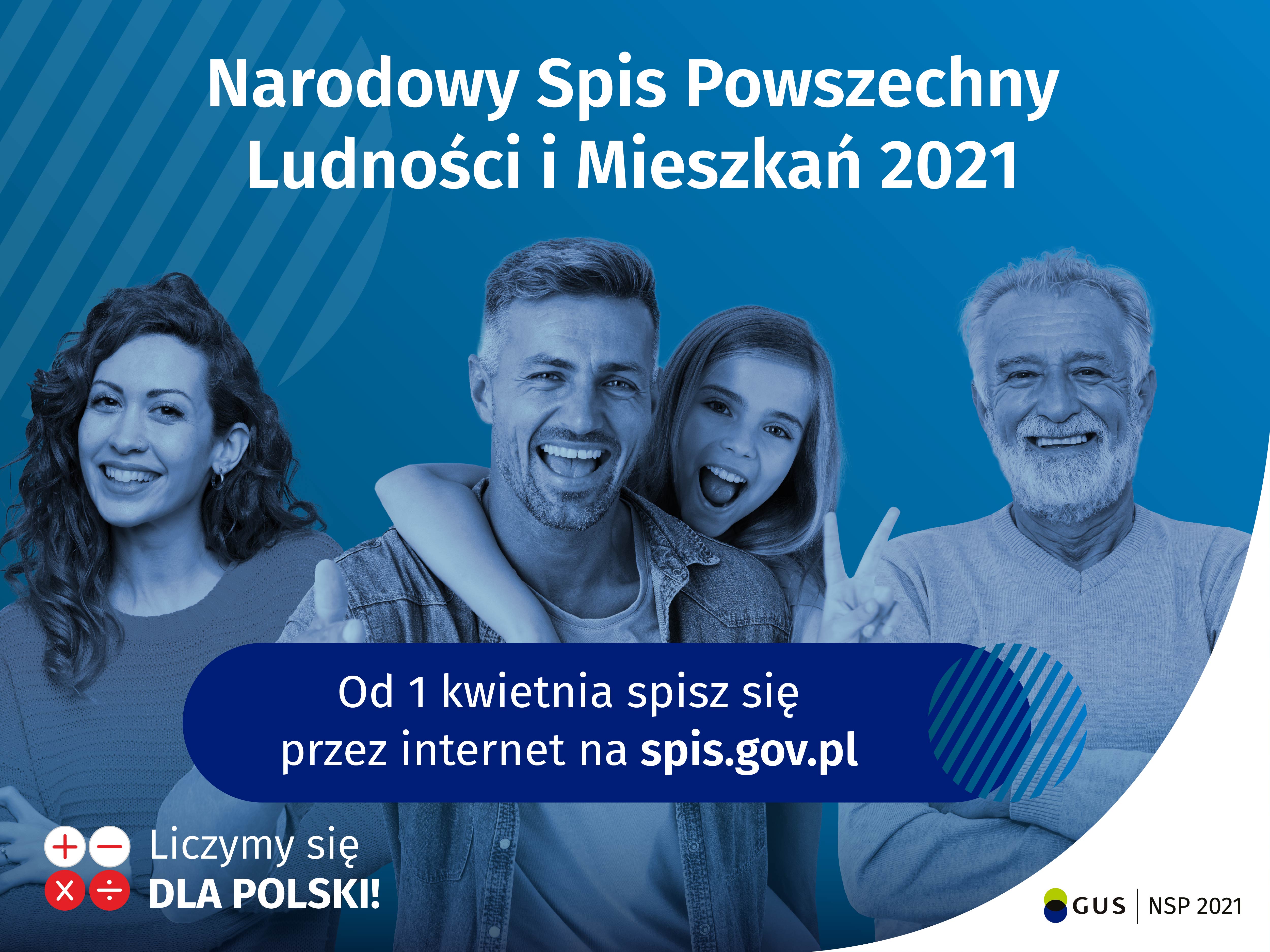 Narodowy Spis Powszechny Ludności i Mieszkań - NSP 2021