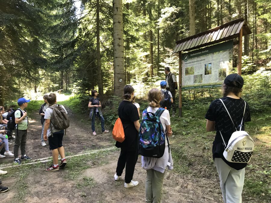 Na ścieżce edukacyjnej „Magura Małastowska”