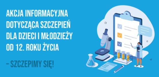 Szczepienia uczniów od 12. roku życia