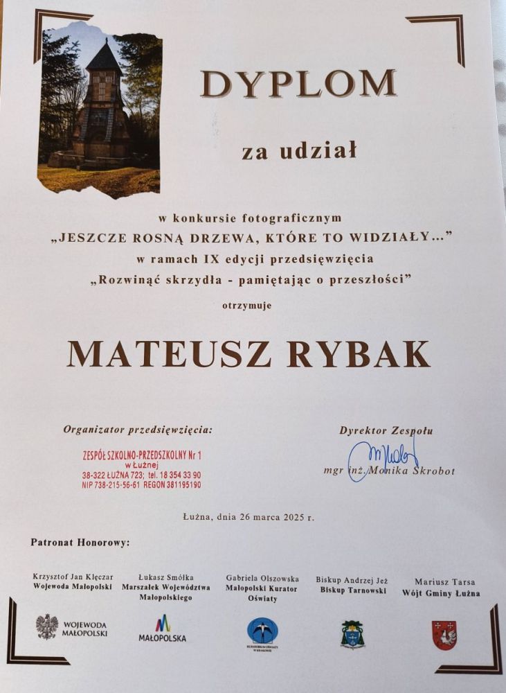 Jeszcze rosną drzewa, które to widziały…