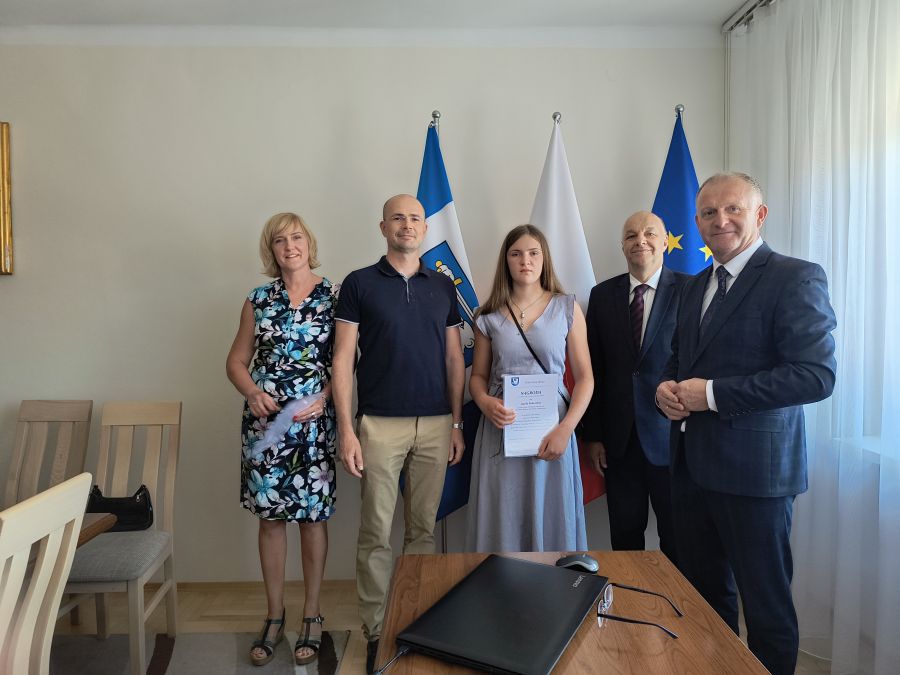 Nagrodzone przez Wójta