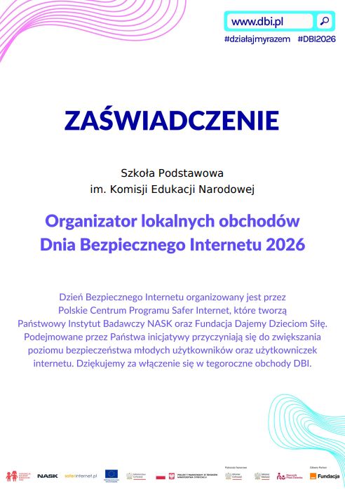 Dzień Bezpiecznego Internetu - DBI 2026