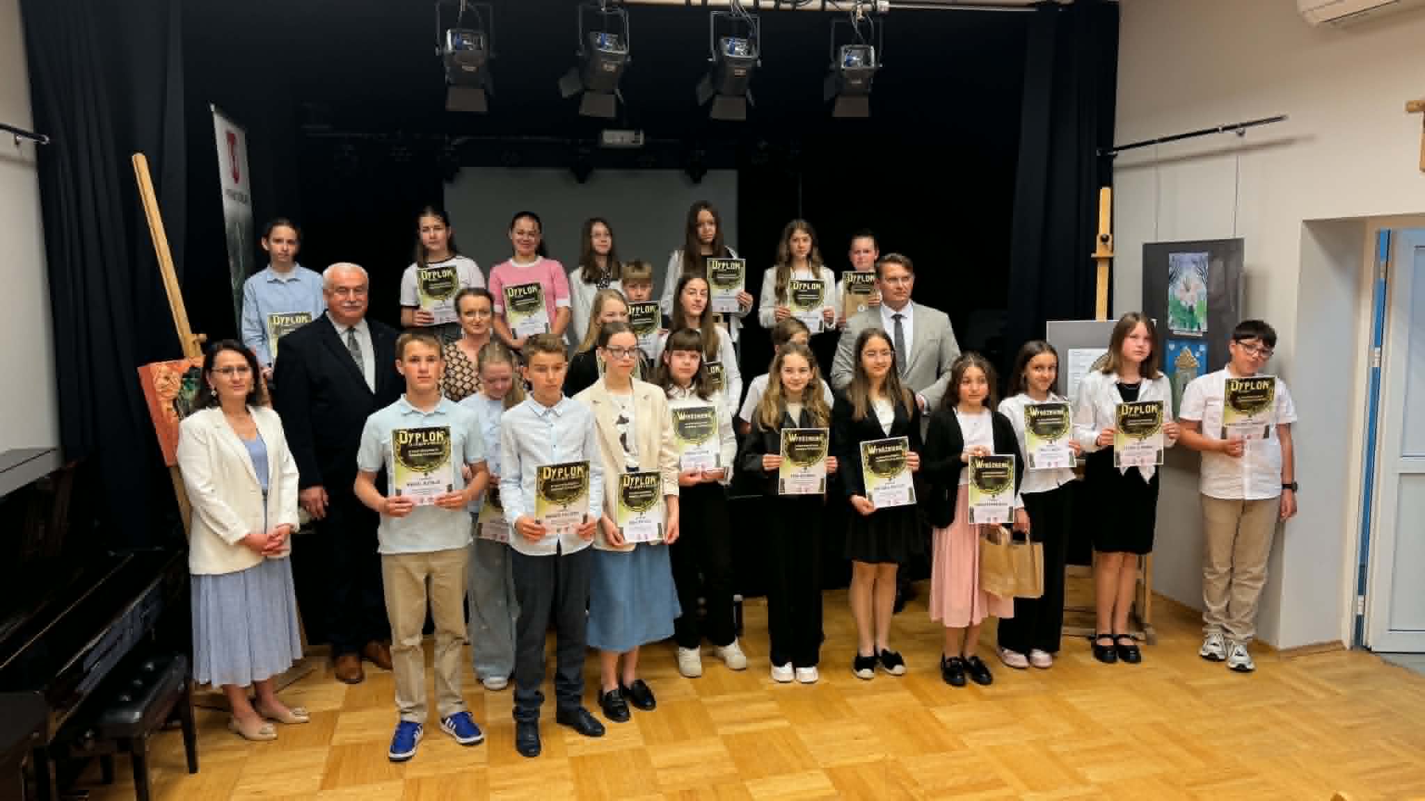 Laureat powiatowego konkursu czytelniczego